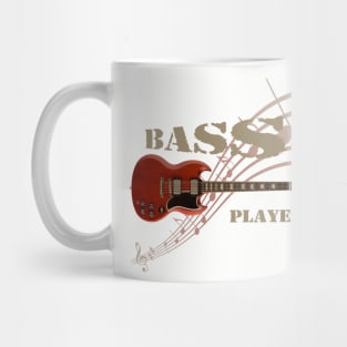 bass player Guitar Mug